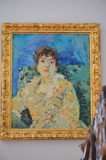 Berthe Morisot (1841-1895) Girl on a divan 61x50cm