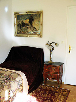 Arnold Böcklin (1827-1901) Villa am Meer Skizze 1863 