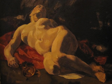 Gustave Courbet (1819-1877) Bacchantin 65x81cm