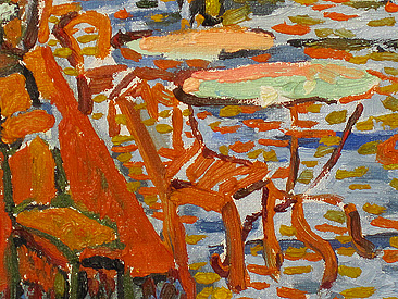 Vincent Van Gogh (1853-1890) Terrasse du café le soir, Place du Forum Arles